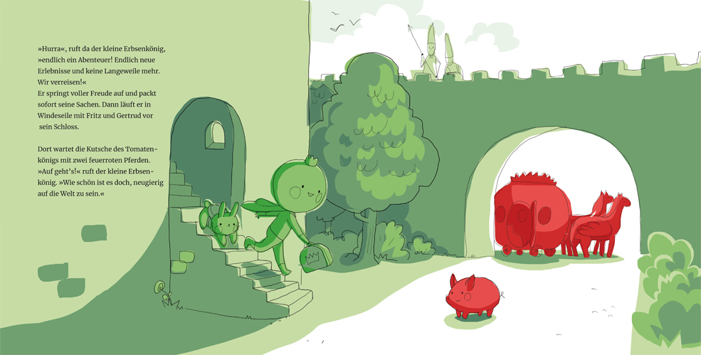 Erbsenk&ouml;nig Leseprobe